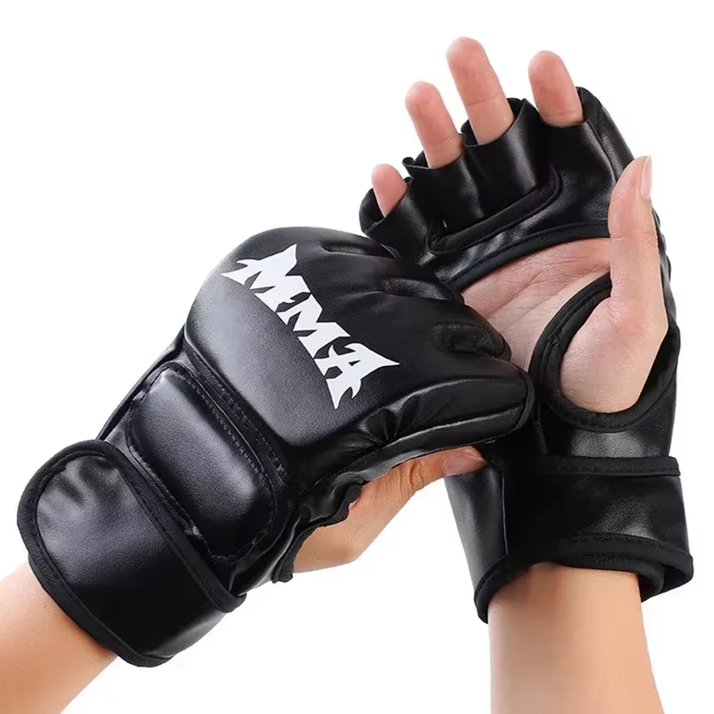 Motorcycle Glove Knuckle - Guanti Professionali da Allenamento per Boxe,