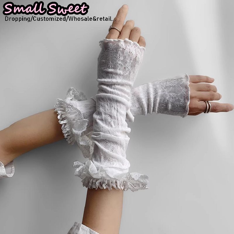 Manicotti Bianchi Estivi da Do - Fingerless Glove Knit recensione e prezzo