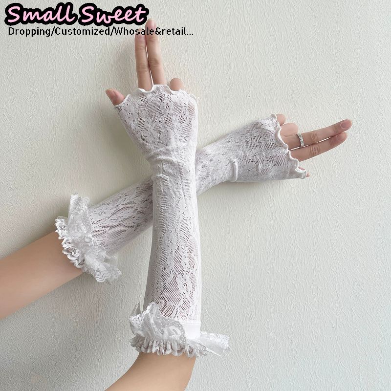 Manicotti Bianchi Estivi da Do - Fingerless Glove Knit recensione e prezzo